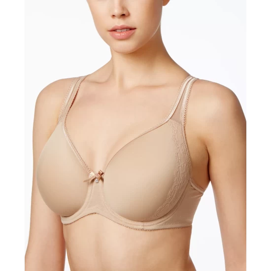 Discount ⌛ Wacoal Basic Beauty Full-Figure Underwire Bra 855192, Up To H Cup Black 🤩 - Image 4