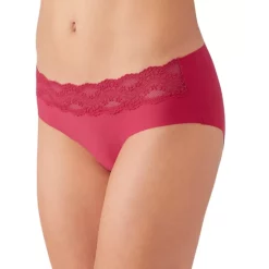 Hot Sale ⭐ Wacoal 👩 Women's At Ease Hipster Underwear 874308 Barbados Cherry 😀
