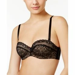 Cheap 🎁 B.tempt'd B.enticing Strapless Lace Bra 954237 Night 🔔