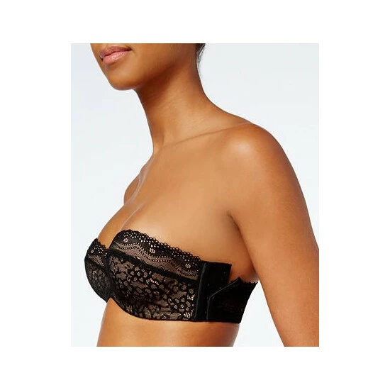 Cheap ๐ B.tempt'd B.enticing Strapless Lace Bra 954237 Night ๐ - Image 2
