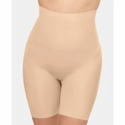 Discount 🤩 Wacoal 👩 Women's Inside Edit Firm Tummy-Control High Waist Thigh Slimmer 808307 Black 🎁