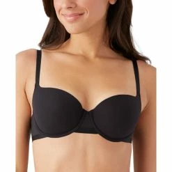 Outlet 🎁 B.tempt'd 👩 Women's Nearly Nothing Balconette Contour Bra 953263 Night 😀
