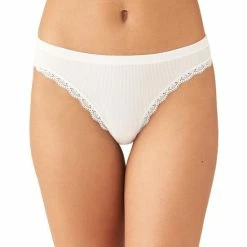 Outlet 😍 B.tempt'd 👩 Women's Innocence Daywear Thong Underwear 979214 White 👍
