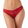 Flash Sale ⭐ B.tempt'd B.tempt’d By Wacoal 👩 Women's No Strings Attached Cheeky Lace Underwear 945284 Blush Pink 🤩
