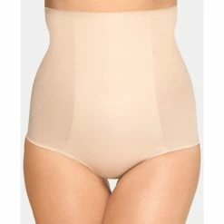 Budget 🌟 Wacoal Beyond Naked Cotton Shaping High-Waist Brief 808330 Black 😍