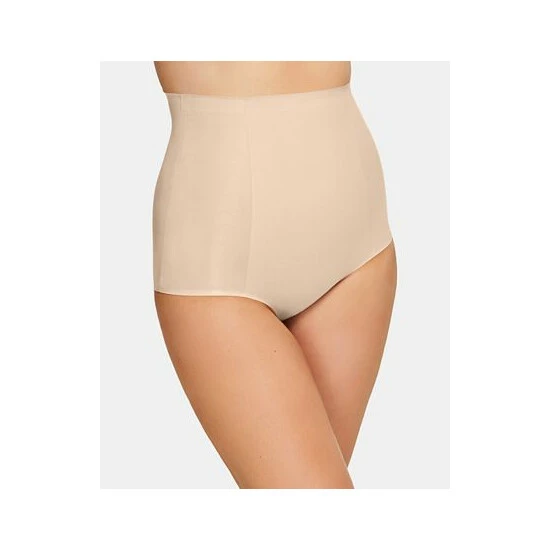 Budget π Wacoal Beyond Naked Cotton Shaping High-Waist Brief 808330 Black π - Image 3