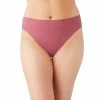 Wholesale ✔️ Wacoal 👩 Women's Perfectly Placed Hi-Cut Brief Underwear 871355 Rose Wine 👏