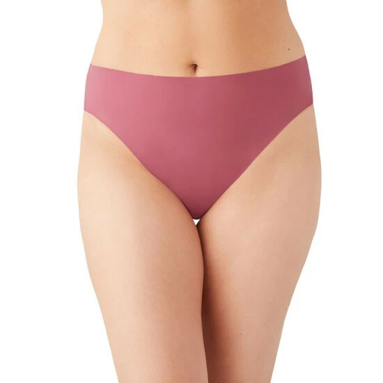 Wholesale โ๏ธ Wacoal ๐ฉ Women's Perfectly Placed Hi-Cut Brief Underwear 871355 Rose Wine ๐