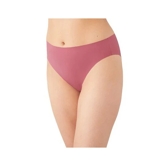 Wholesale โ๏ธ Wacoal ๐ฉ Women's Perfectly Placed Hi-Cut Brief Underwear 871355 Rose Wine ๐ - Image 3