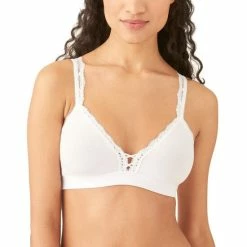 New 🌟 B.tempt'd 👩 Women's Innocence Wire-Free Bra 910214 White 👍