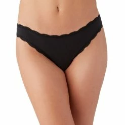 Best Pirce 🔔 B.tempt'd 👩 Women's Inspired Eyelet Thong Underwear 972219 Rose Smoke 🤩