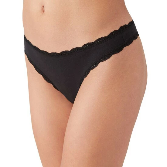 Best Pirce 🔔 B.tempt'd 👩 Women's Inspired Eyelet Thong Underwear 972219 Rose Smoke 🤩 - Image 2