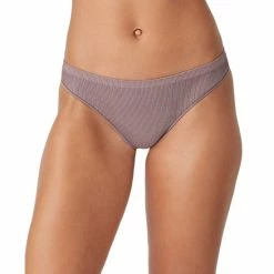 Top 10 🔔 B.tempt'd Comfort Rib Daywear Thong Underwear 979277 Peppercorn ⌛