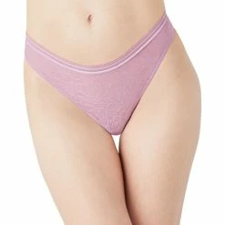 Cheap 🎉 B.tempt'd 👩 Women's Etched In Style Thong Underwear 979225 Orchid Haze ⭐
