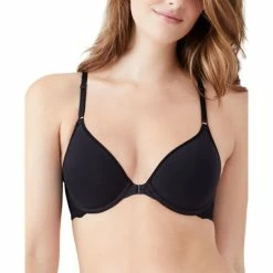 Discount 😉 B.tempt'd 👩 Women's Inspired Eyelet Front Close Bra 953219 Rose Smoke 💯